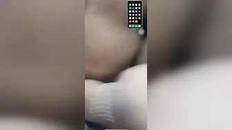 Thick GF Fingering Her Wet Pussy While I Watch Her Go