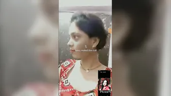 Cute GF Showing Her Small Tits On Video Call For Me