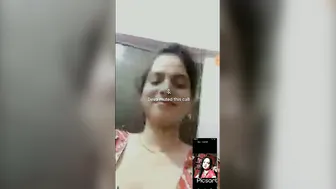 Cute GF Showing Her Small Tits On Video Call For Me