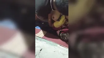 Horny Couple Fucking Hard In Their Bedroom Late At Night Together