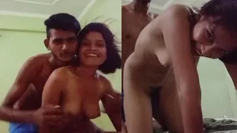Lovers Getting Wild In Doggystyle Position Homemade Clip
