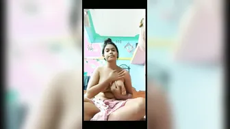Desi Babe Oiling Up Naked Body Rubbing Pussy Getting Herself Off