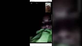 Village Babe Showing Off Tits During Naughty Video Call Session