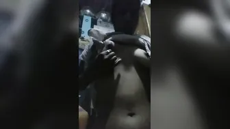 Horny Bhabhi Flashing Her Tits And Rubbing Her Pussy At Home