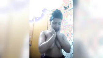 Desi Village Babe Bathing Naked Caught On Hidden Camera Footage