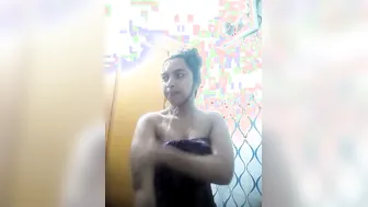 Desi Village Babe Bathing Naked Caught On Hidden Camera Footage