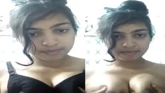 Naked GF Teasing Before Taking Her Steamy Nude Bath