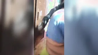 Tamil Aunty Spreading Legs Wide Exposing Her Mature Hairy Pussy