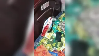 Tamil Aunty Spreading Legs Wide Exposing Her Mature Hairy Pussy