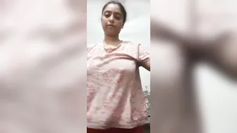 Bhabhi Flashing Her Big Tits Caught On Camera Going Viral