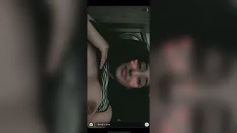 Bengali GF Flashing Her Perky Tits In Selfie Recording