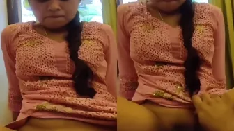 College GF Spreading Bald Pussy Getting Fucked Hardcore