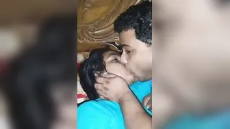 Married Wife Sucking And Licking Her Husband In Bedroom Session