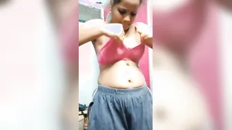 Wife Changing Her Saree Getting Caught On Camera By Someone