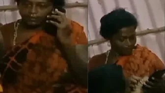 Tamil Aunty Getting Her Big Tits Sucked In Leaked Homemade Clip