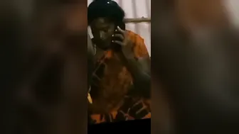 Tamil Aunty Getting Her Big Tits Sucked In Leaked Homemade Clip