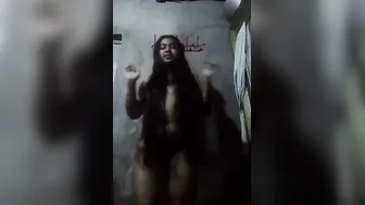 Long Haired Desi Babe Touching Herself Alone In Her Bedroom