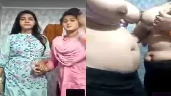 Two Naughty Sisters Playing With Each Other On Private Webcam