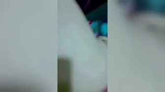 Thick GF Stripping Naked During Late Night Video Call