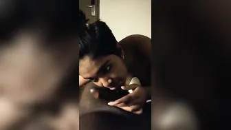 South Indian Gf Sucking My Dick Swallowing Like A Whore