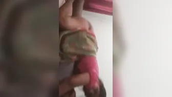 Newly Married Wife Riding Her Husband Hard In Honeymoon Night