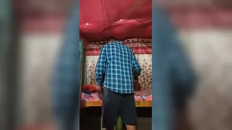 Desi Call Girl Riding Customer For Cash At His Place