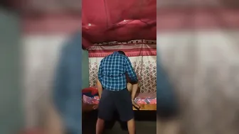 Desi Call Girl Riding Customer For Cash At His Place