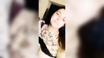 Desi Babe Flaunting Her Big Boobs Teasing Me On Camera