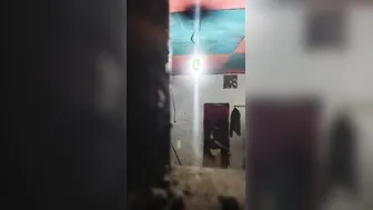 Spying On Neighbor Aunty Naked Through Hidden Cam Footage