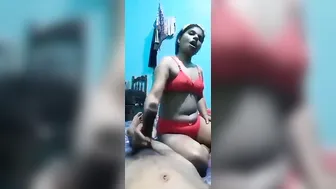 GF On Her Knees Giving Sloppy Blowjob And Handjob