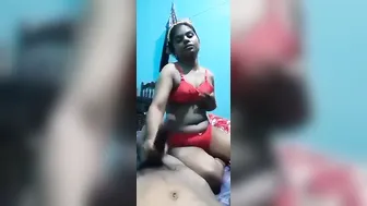 GF On Her Knees Giving Sloppy Blowjob And Handjob