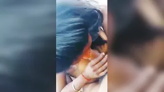 Village Wife Riding Hard Outdoors Caught On Leaked Desi Mms