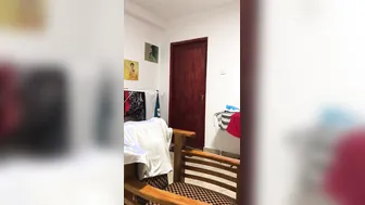 Hot Wife Walking Around Naked In Hotel Bathroom After Bathing