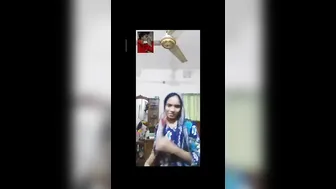 Bengali Babe Revealing Small Natural Tits On Naughty Video Call