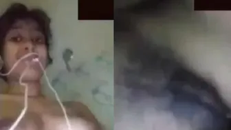 Bangla Girl Getting Wild With Lover On Private Video Call