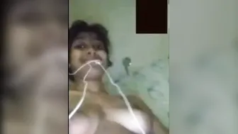 Bangla Girl Getting Wild With Lover On Private Video Call