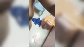 Desi GF Slowly Stripping Down Before Fingering Herself