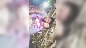 Desi Girl Getting Her Boobs Pressed Hard Inside A Rural Hut