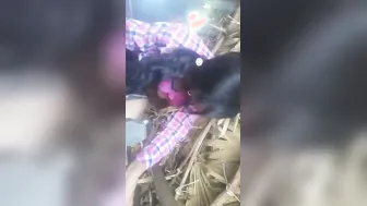 Desi Girl Getting Her Boobs Pressed Hard Inside A Rural Hut