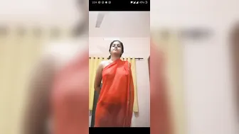 Camgirl Accidentally Flashing Her Tits During Live Streaming