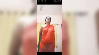 Camgirl Accidentally Flashing Her Tits During Live Streaming