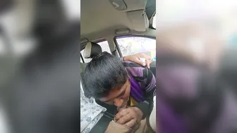 South Indian Aunty Sucking Cock Inside Car Caught On Camera