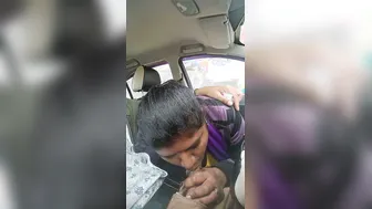 South Indian Aunty Sucking Cock Inside Car Caught On Camera