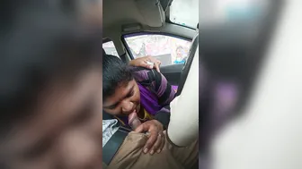 South Indian Aunty Sucking Cock Inside Car Caught On Camera