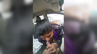 South Indian Aunty Sucking Cock Inside Car Caught On Camera