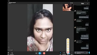 Desi Babe Playing With Her Massive Natural Boobs Just For Me