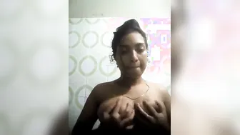 Topless College Babe Dancing Around Flashing Her Boobs On Hidden