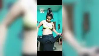 Bengali GF Showing Off Her Boobs For Lover On Phone