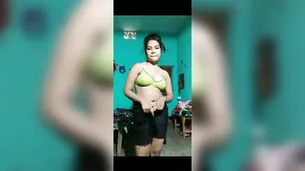 Bengali GF Showing Off Her Boobs For Lover On Phone