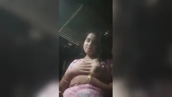 Indian Milf With Huge Boobs Getting Naughty At Home Tonight